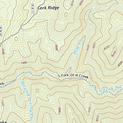 United States Geological Survey Black Ridge, UT (2020, 24000-Scale) digital map