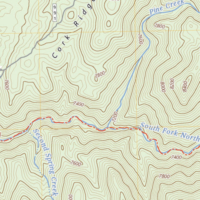 United States Geological Survey Black Ridge, UT (2023, 24000-Scale) digital map