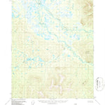 United States Geological Survey Black River A-2, AK (1956, 63360-Scale) digital map
