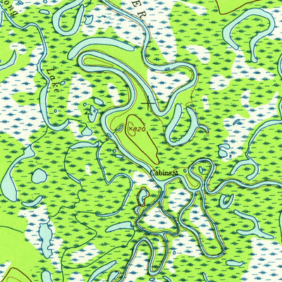 United States Geological Survey Black River A-3, AK (1956, 63360-Scale) digital map
