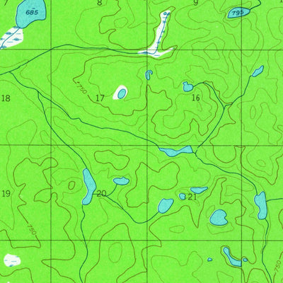 United States Geological Survey Black River A-4, AK (1956, 63360-Scale) digital map