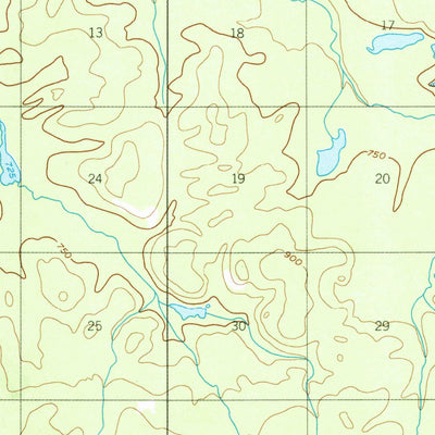 United States Geological Survey Black River A-4, AK (1984, 63360-Scale) digital map