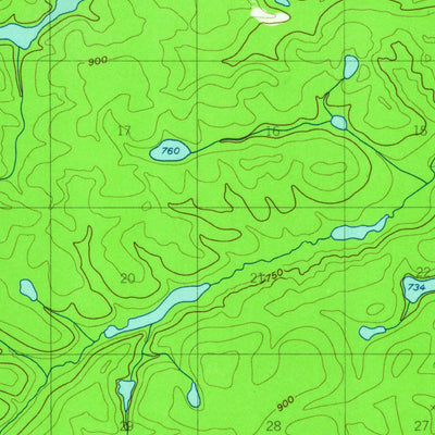 United States Geological Survey Black River A-6, AK (1956, 63360-Scale) digital map