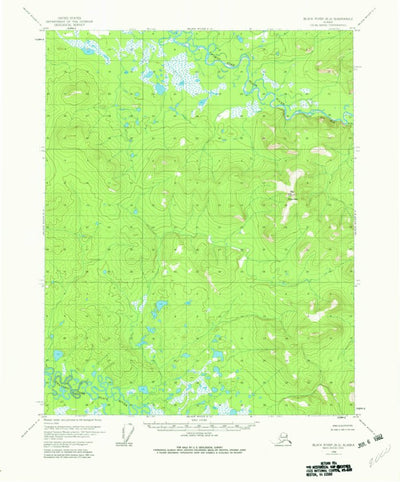 United States Geological Survey Black River B-2, AK (1956, 63360-Scale) digital map