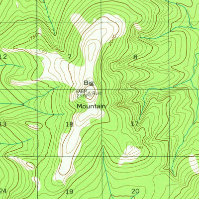 United States Geological Survey Black River B-2, AK (1956, 63360-Scale) digital map