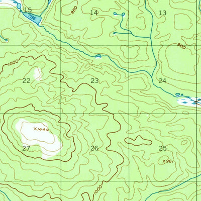 United States Geological Survey Black River B-4, AK (1956, 63360-Scale) digital map
