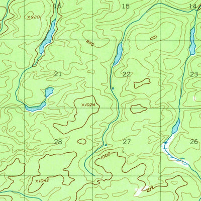 United States Geological Survey Black River B-4, AK (1956, 63360-Scale) digital map