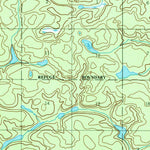 United States Geological Survey Black River B-5, AK (1956, 63360-Scale) digital map