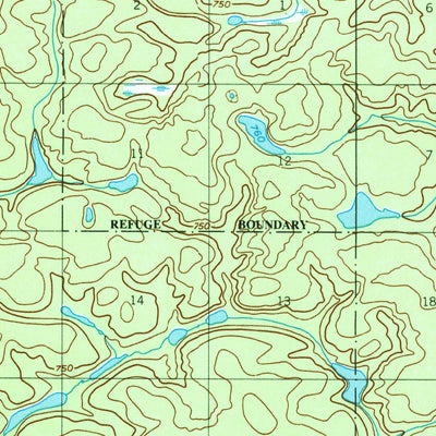 United States Geological Survey Black River B-5, AK (1956, 63360-Scale) digital map