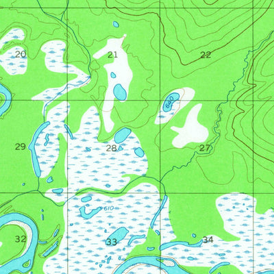United States Geological Survey Black River C-4, AK (1956, 63360-Scale) digital map
