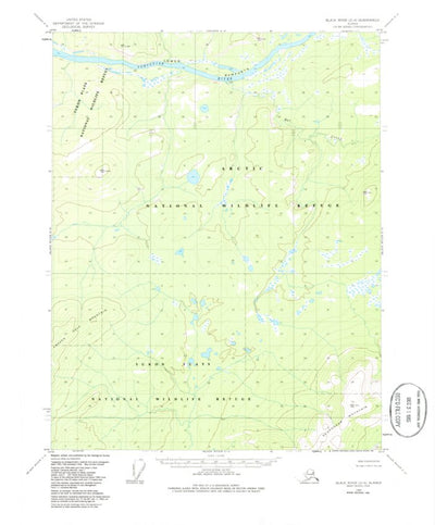 United States Geological Survey Black River D-4, AK (1956, 63360-Scale) digital map