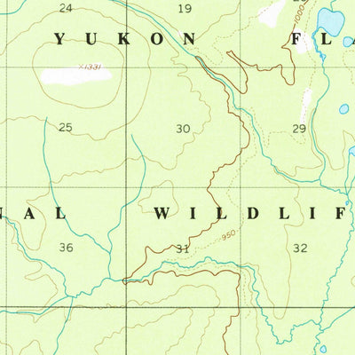 United States Geological Survey Black River D-4, AK (1956, 63360-Scale) digital map