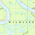 United States Geological Survey Black River D-6, AK (1956, 63360-Scale) digital map