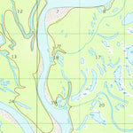 United States Geological Survey Black River D-6, AK (1956, 63360-Scale) digital map