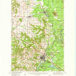 United States Geological Survey Black River Falls, WI (1968, 62500-Scale) digital map
