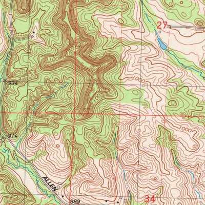 United States Geological Survey Black River Falls, WI (1984, 24000-Scale) digital map