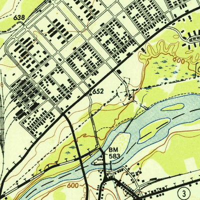 United States Geological Survey Black River, NY (1948, 24000-Scale) digital map