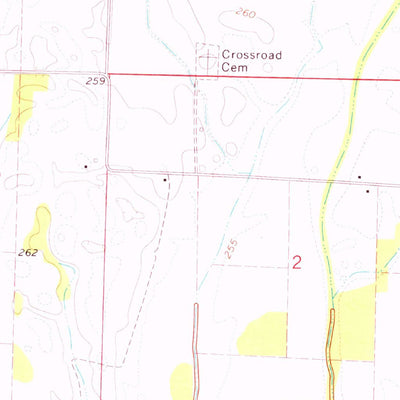 United States Geological Survey Black Rock, AR (1974, 24000-Scale) digital map