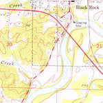 United States Geological Survey Black Rock, AR (1974, 24000-Scale) digital map