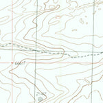 United States Geological Survey Black Rock Flat East, WY (1986, 24000-Scale) digital map