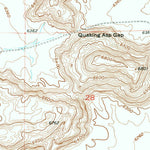 United States Geological Survey Black Rock Gap, WY (1951, 24000-Scale) digital map