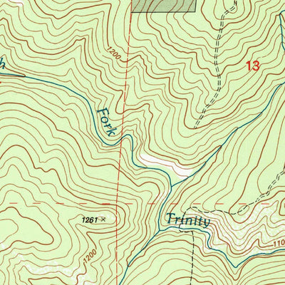 United States Geological Survey Black Rock Mountain, CA (1998, 24000-Scale) digital map
