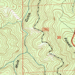 United States Geological Survey Black Rock Mountain, CA (1998, 24000-Scale) digital map