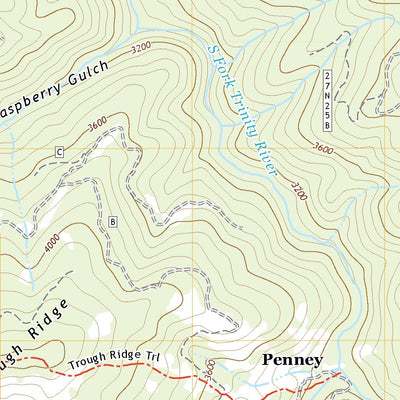 United States Geological Survey Black Rock Mountain, CA (2021, 24000-Scale) digital map