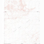 United States Geological Survey Black Rock Point East, NV (1981, 24000-Scale) digital map