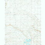 United States Geological Survey Black Rock South, WY (1986, 24000-Scale) digital map