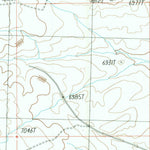 United States Geological Survey Black Rock South, WY (1986, 24000-Scale) digital map