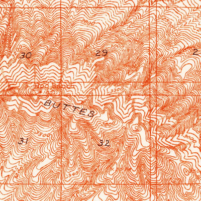 United States Geological Survey Black Rock Spring, WA (1936, 48000-Scale) digital map