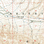 United States Geological Survey Black Rock Spring, WA (1953, 62500-Scale) digital map