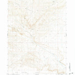 United States Geological Survey Black Rock Springs, OR (1981, 24000-Scale) digital map