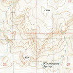 United States Geological Survey Black Rock Springs, OR (1981, 24000-Scale) digital map