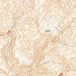 United States Geological Survey Black Star Canyon, CA (1949, 24000-Scale) digital map