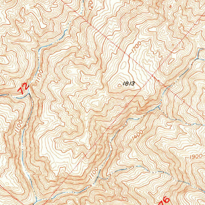 United States Geological Survey Black Star Canyon, CA (1949, 24000-Scale) digital map