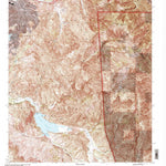 United States Geological Survey Black Star Canyon, CA (1997, 24000-Scale) digital map