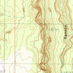 United States Geological Survey Black Steer Canyon, UT (1987, 24000-Scale) digital map