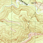United States Geological Survey Black Steer Canyon, UT (1987, 24000-Scale) digital map