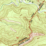 United States Geological Survey Black Steer Canyon, UT (2001, 24000-Scale) digital map