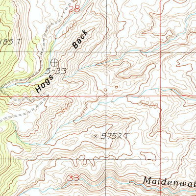 United States Geological Survey Black Table, UT (1987, 24000-Scale) digital map
