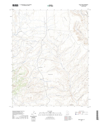 United States Geological Survey Black Table, UT (2023, 24000-Scale) digital map