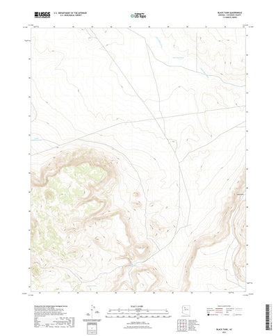 United States Geological Survey Black Tank, AZ (2021, 24000-Scale) digital map