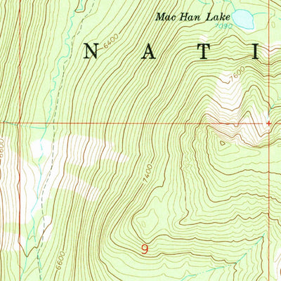 United States Geological Survey Black Tip, ID (1963, 24000-Scale) digital map
