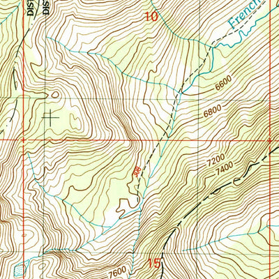 United States Geological Survey Black Tip, ID (2004, 24000-Scale) digital map