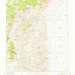 United States Geological Survey Black Top Mountain, NM (1948, 62500-Scale) digital map