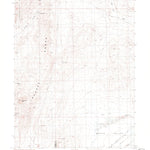 United States Geological Survey Black Warrior Peak, NV (1986, 24000-Scale) digital map