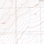 United States Geological Survey Black Warrior Peak, NV (1986, 24000-Scale) digital map