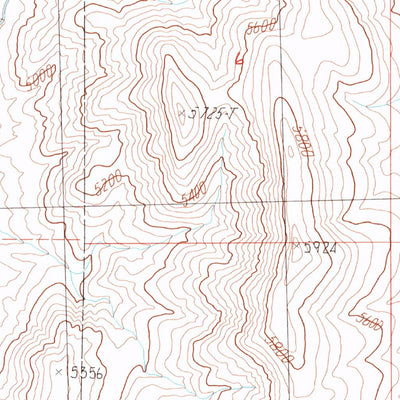 United States Geological Survey Black Warrior Peak, NV (1986, 24000-Scale) digital map